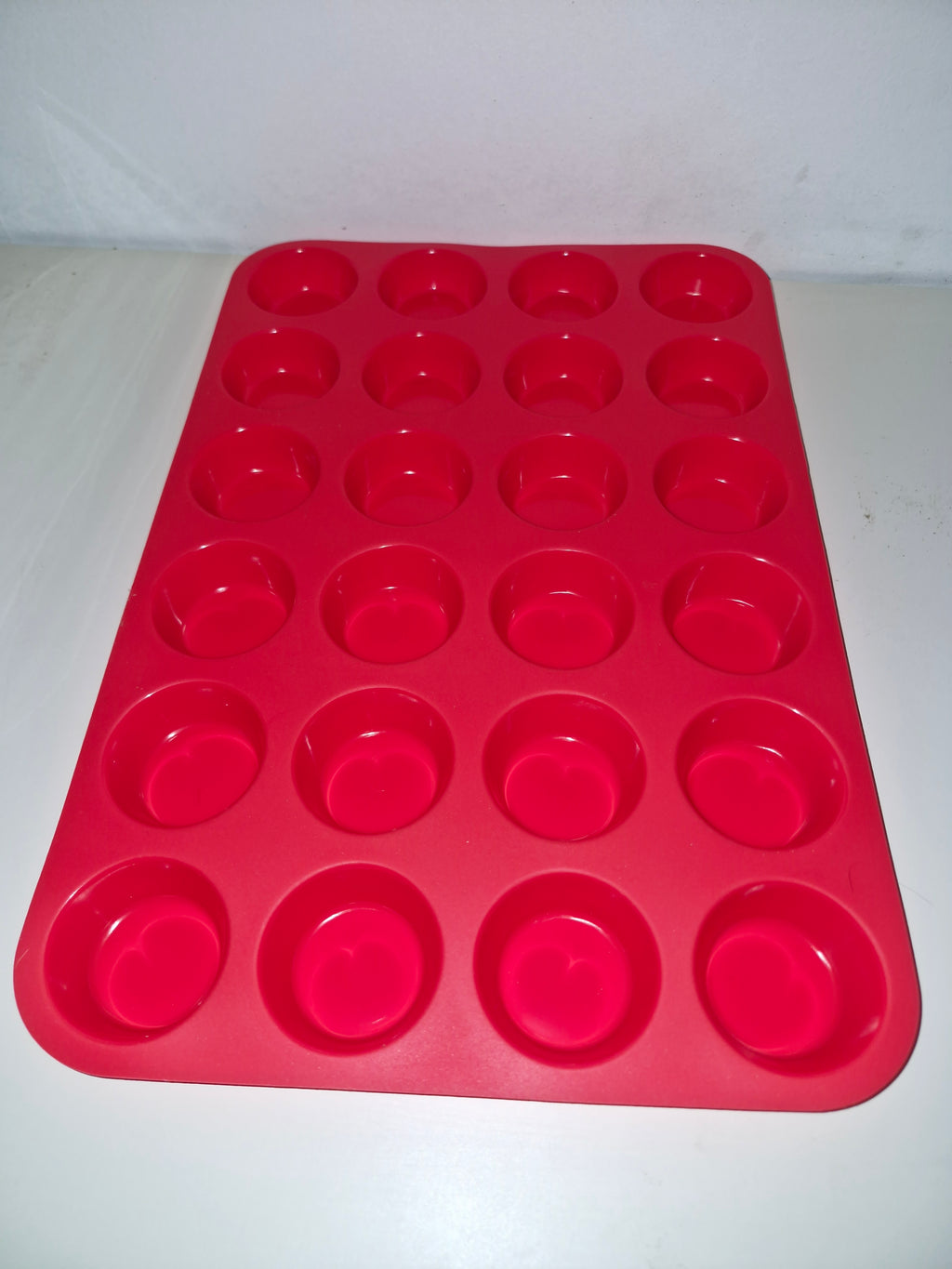 Moule à Muffins en Silicone 24 + 12 Cavités – Sans BPA, Antiadhésif, Qualité Alimentaire – Moule Cupcake & Mini Muffins – Compatible Four, Congélateur, Lave-vaisselle