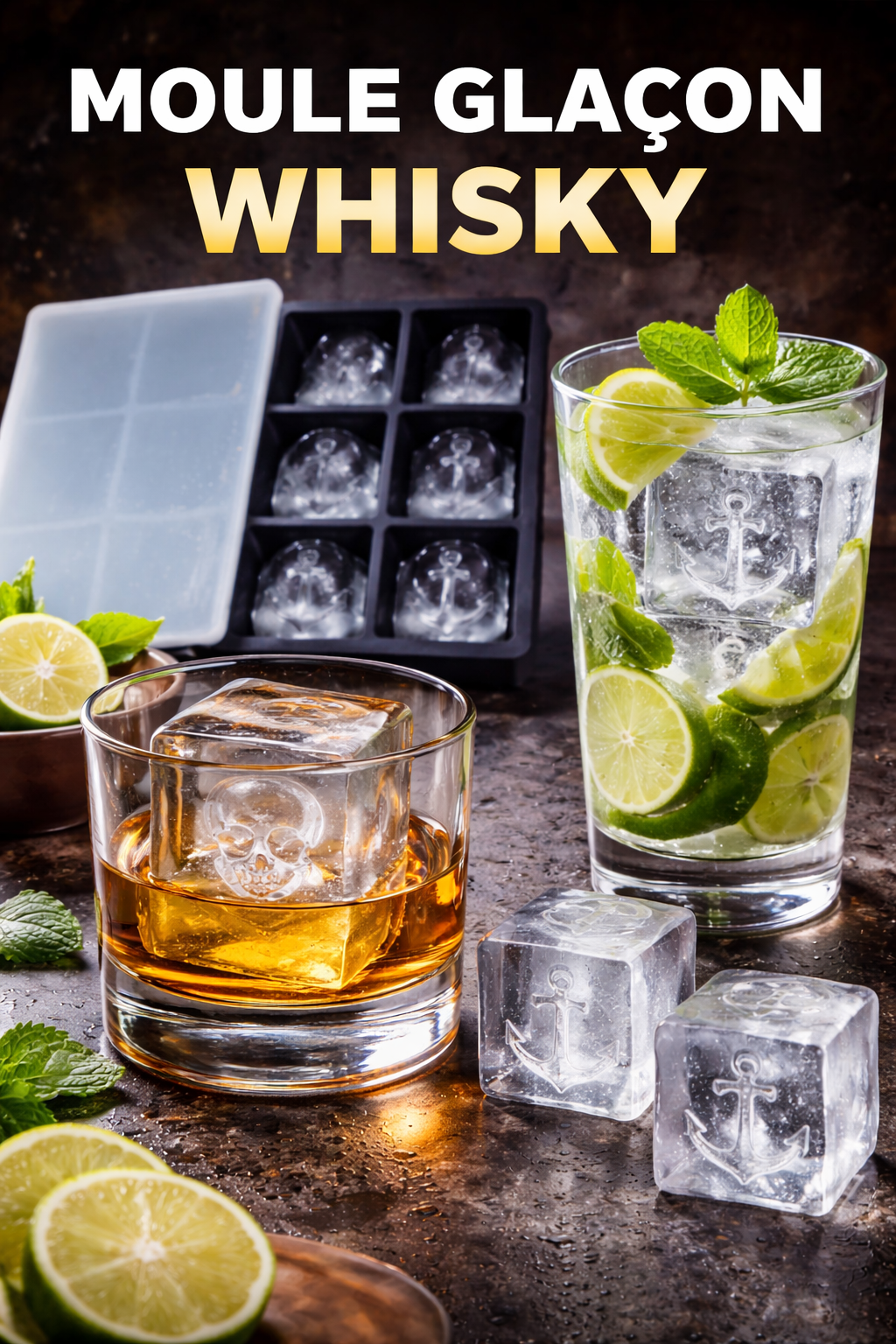Les Glaçons Idéaux pour Sublimer Votre Whisky
